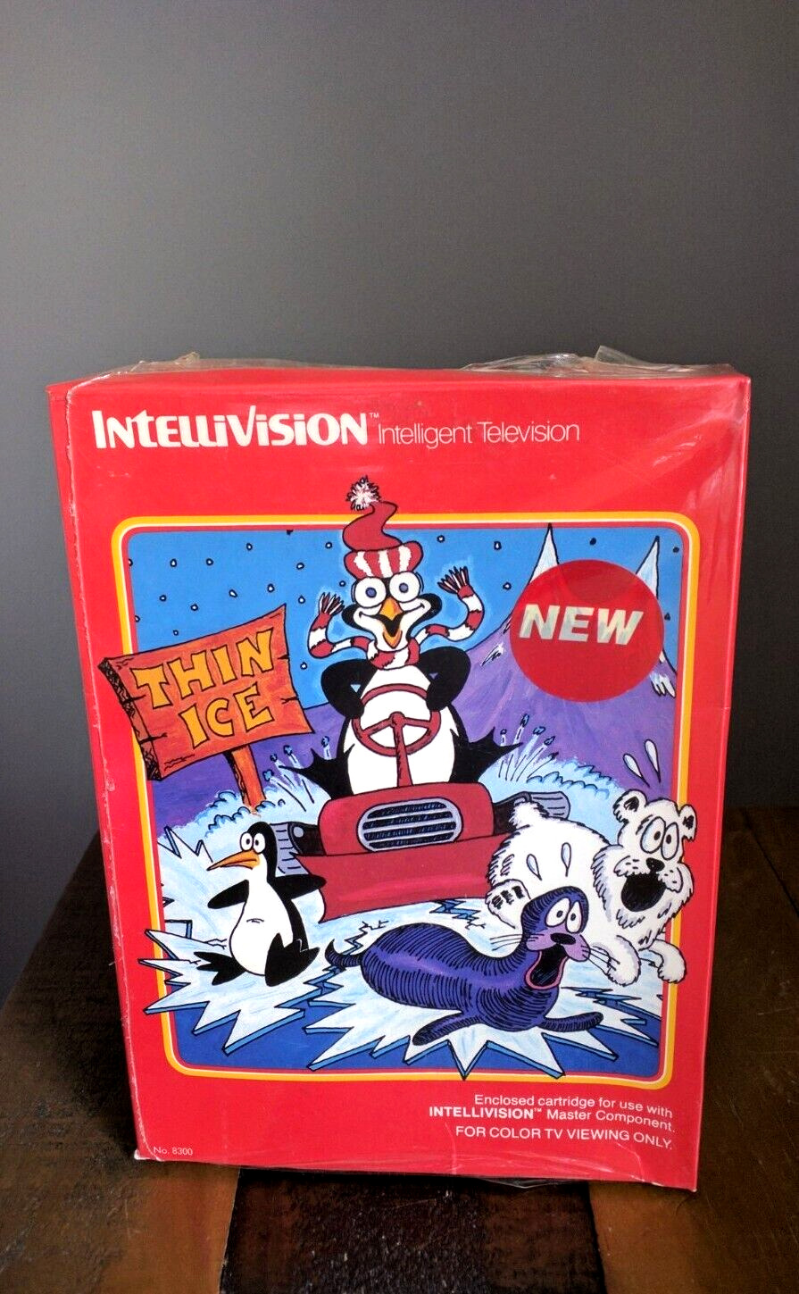 NEW ✹ Thin Ice ✹ Intellivision Game 1986 ✹ RARE FACTORY SEALED  ✹ USA Version