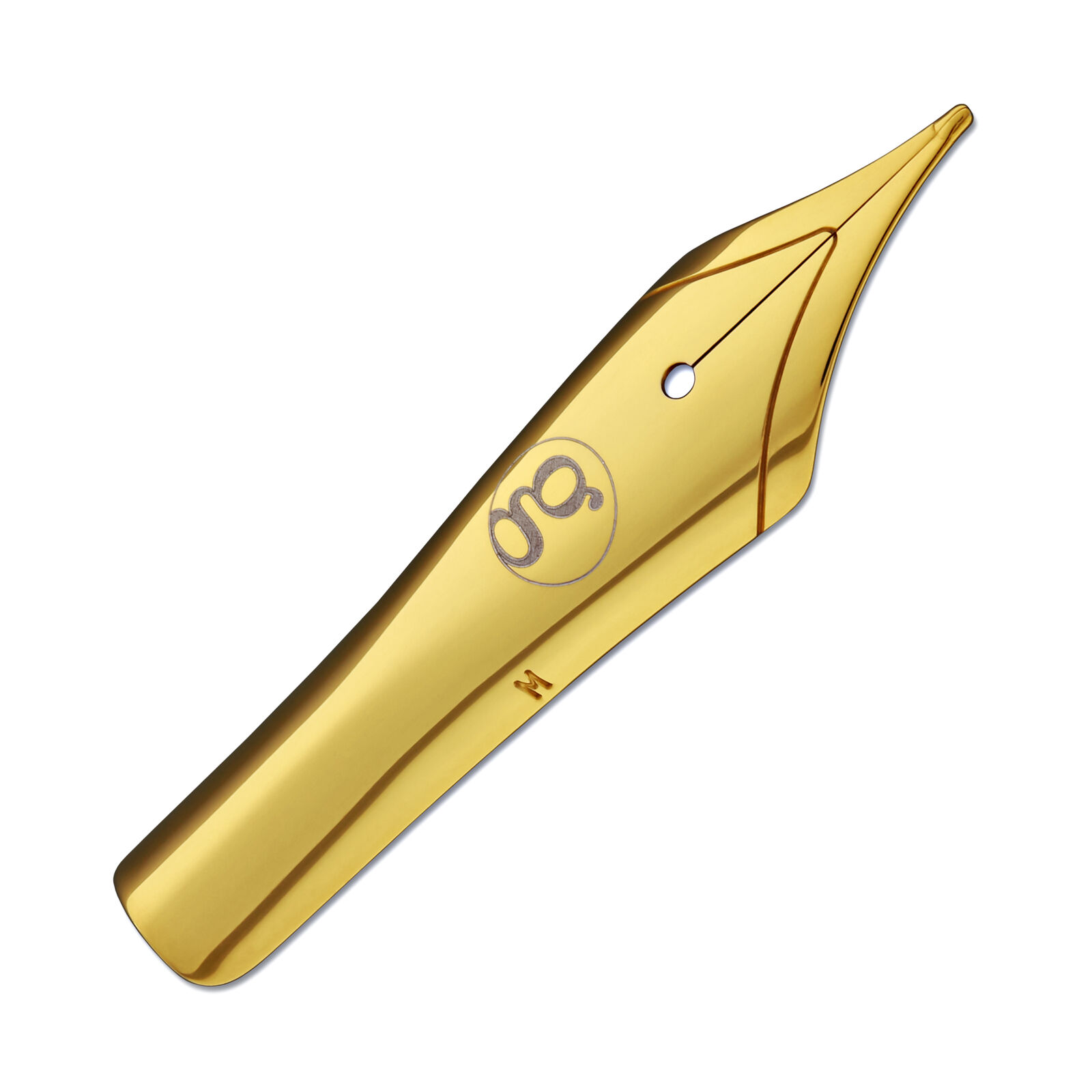 Jowo #6 Gold-Plated Stainless Steel Replacement Nib - Broad Point - NEW