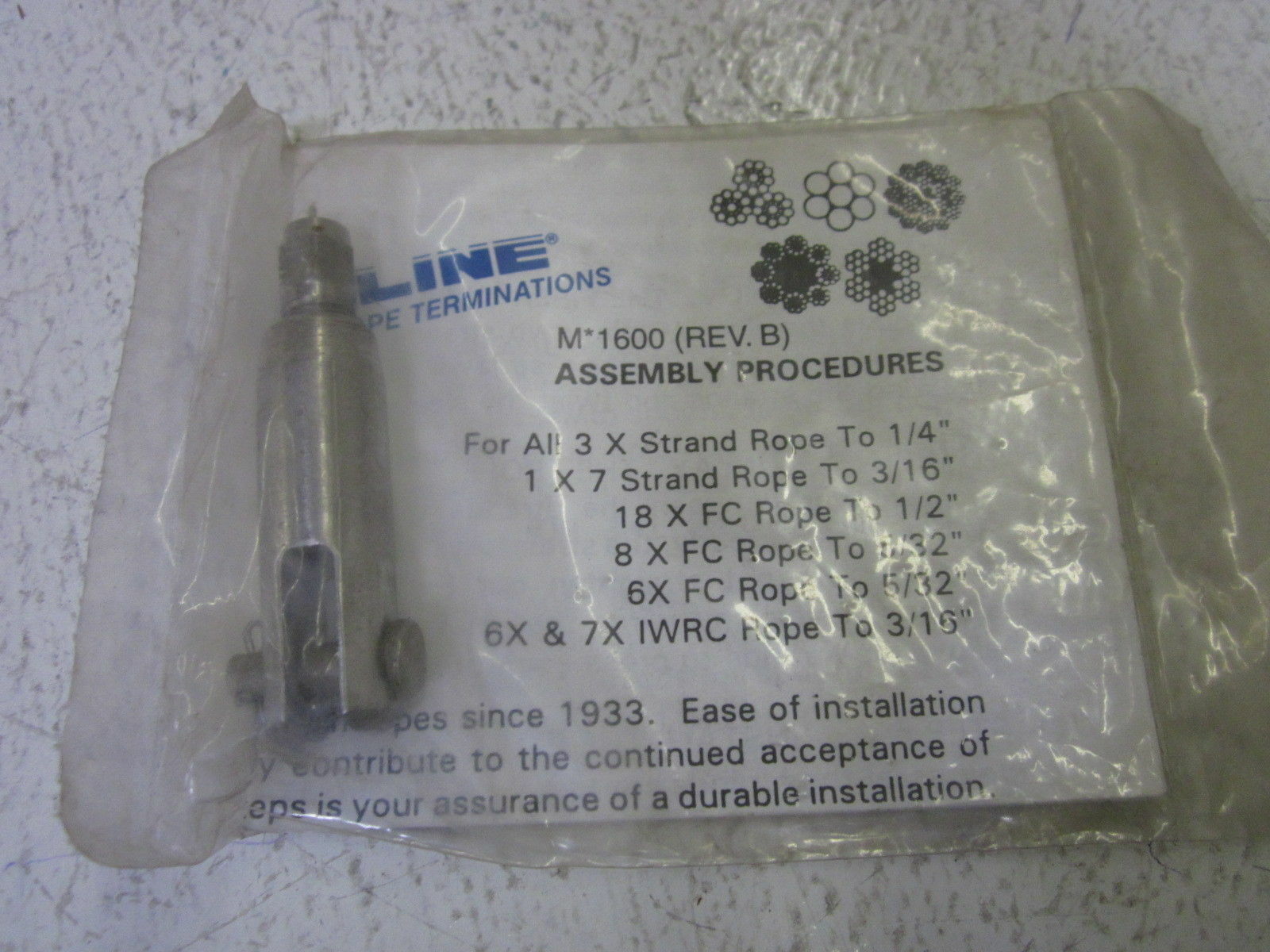 LOT OF 82 ELECTROLINE M*1600 (REV.B) *NEW IN A FACTORY BAG*