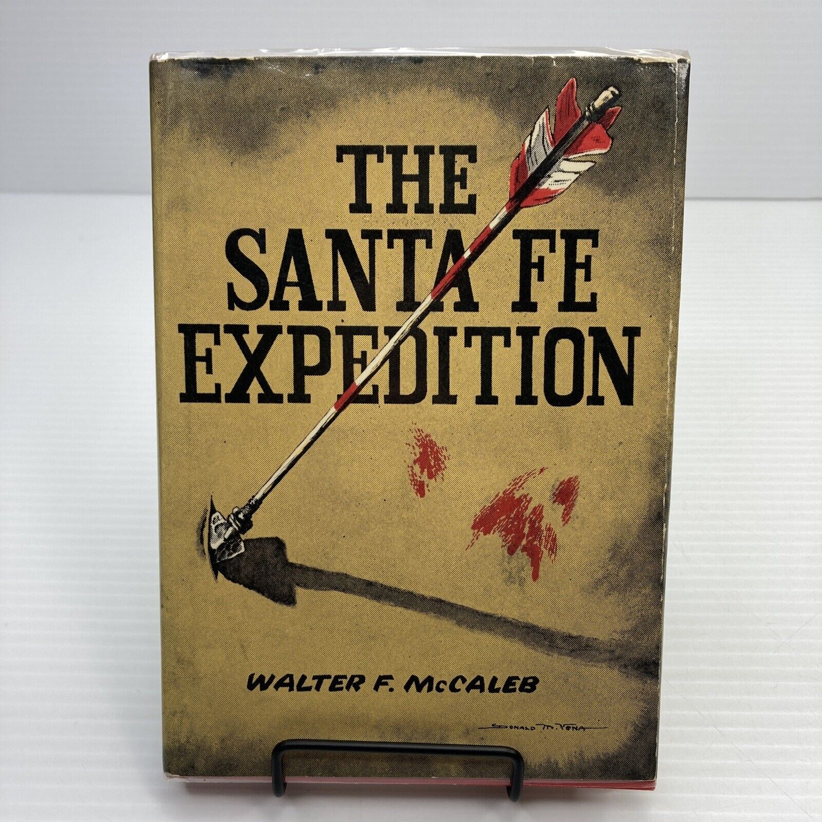 Texas History Santa Fe Expedition Walter McCaleb 1964 HC True Story Vividly Told