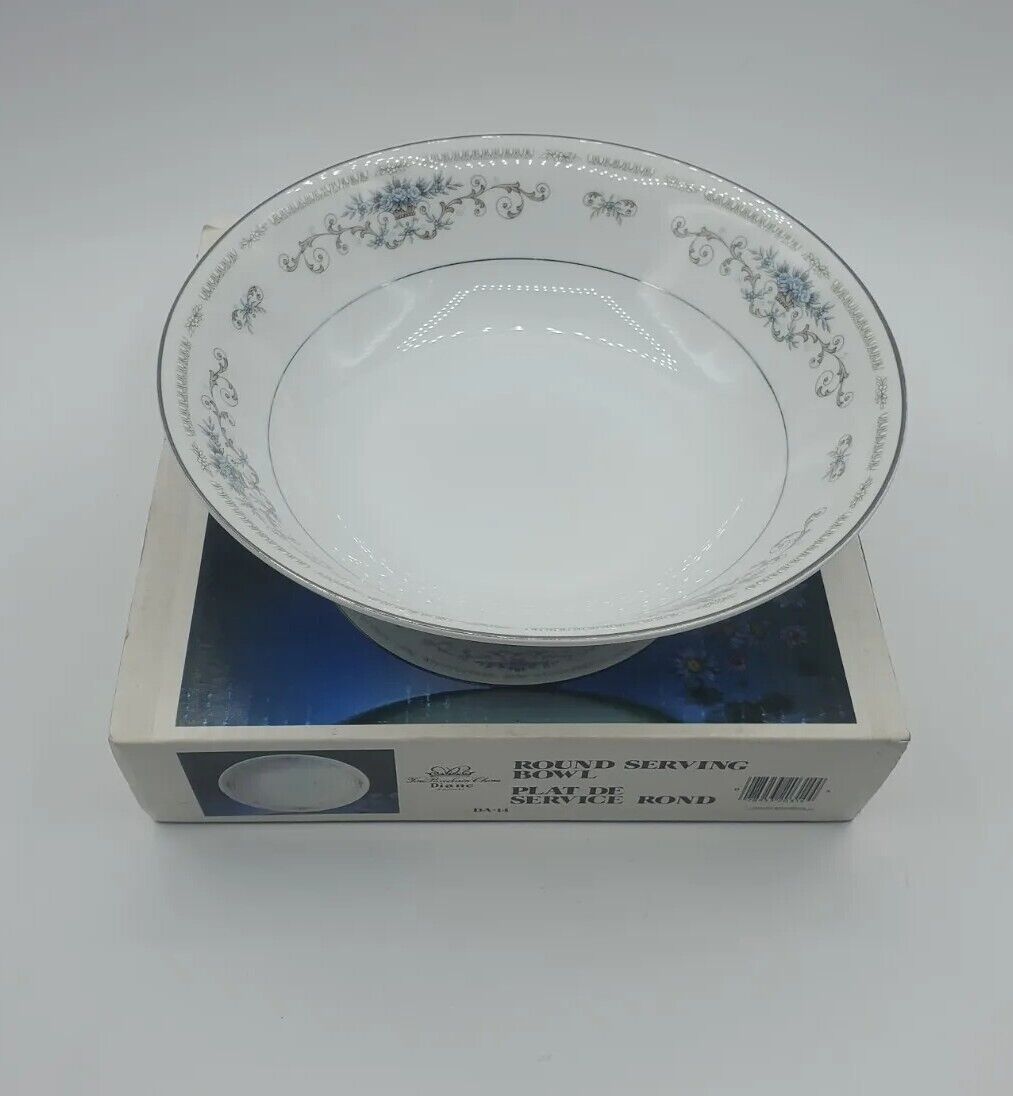 Diane Wade Fine Porcelain China ROUND 9.25 SERVING BOWL DA-14 Made in Japan NEW 