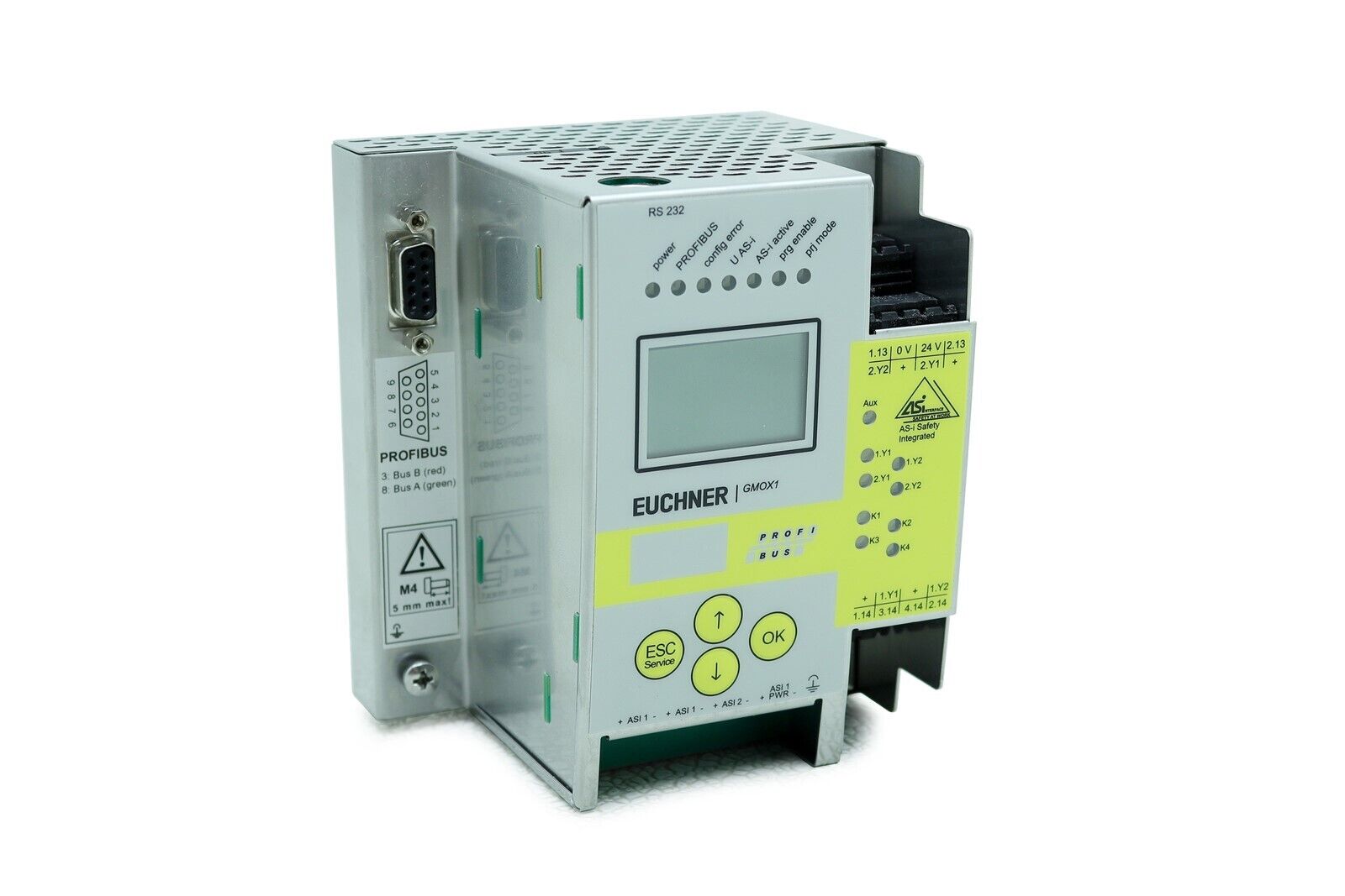 Euchner Profibus Gateway w/Safety Monitor GMOX-PR-12DN-C16 *New Open Box*