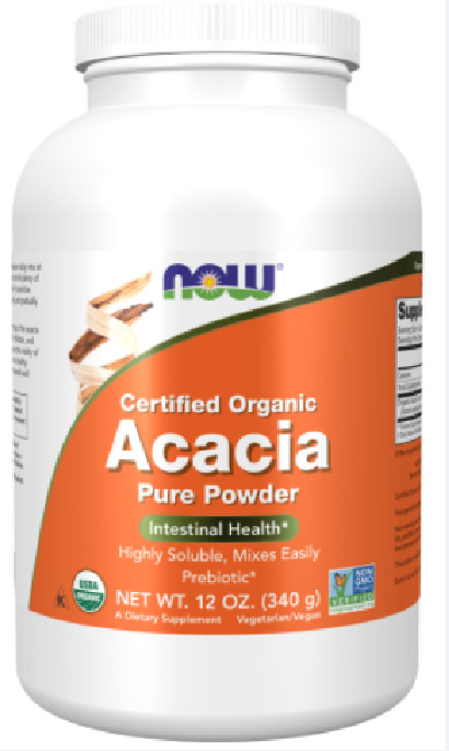 NOW Foods Acacia Organic Powder, 12 oz.