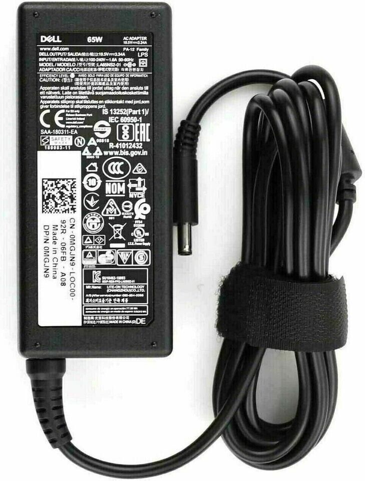 Genuine 65W 4.5mm tip AC Adapter For Dell Inspiron 13 14 15 0MGJN9 PA-1650-02D4