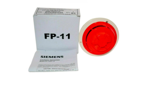 SIEMENS FP-11 INTELLIGENT FIRE PRINTTM DETECTOR FP11 FREE AND FAST SHIPPING