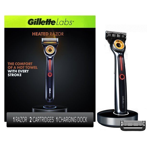 GilletteLabs Heated Razor Starter Kit by Gillette - 3ct