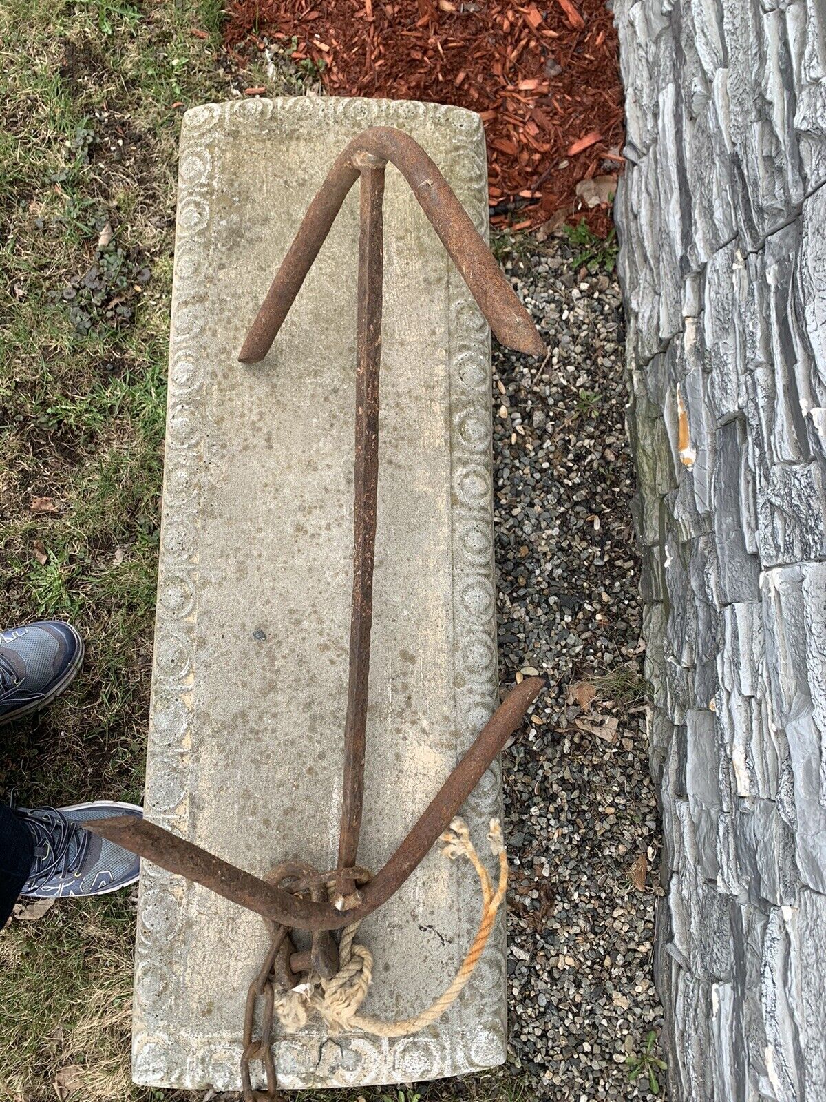 Vintage Boat Anchor Early 20th Century, 26
