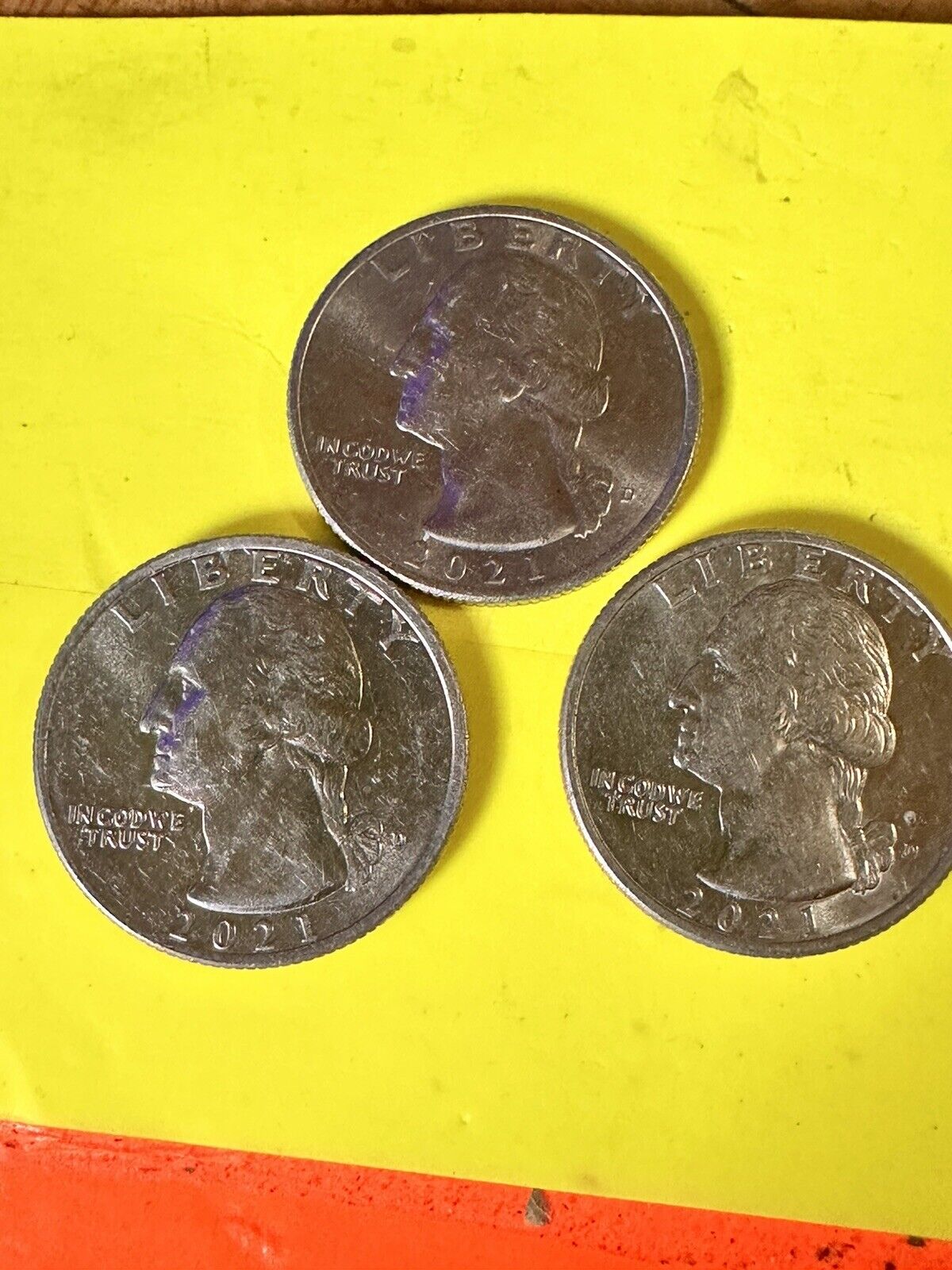 2021 D Washington Crossing The Delaware Quarter Error Coin, Double Die Reverse