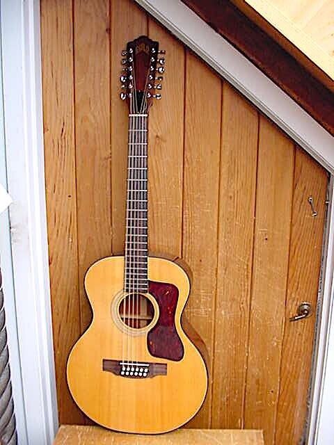 Guild F-112 made in USA 1972 Vintage 12-String Acoustic Guitar, ohsc, USA MADE