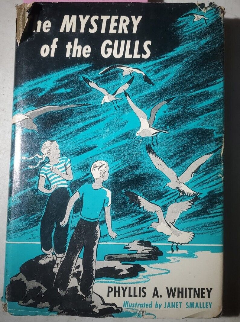 Vintage 1949 The Mystery of the Gulls SIGNED By: Phyllis A. Whitney Hardcover