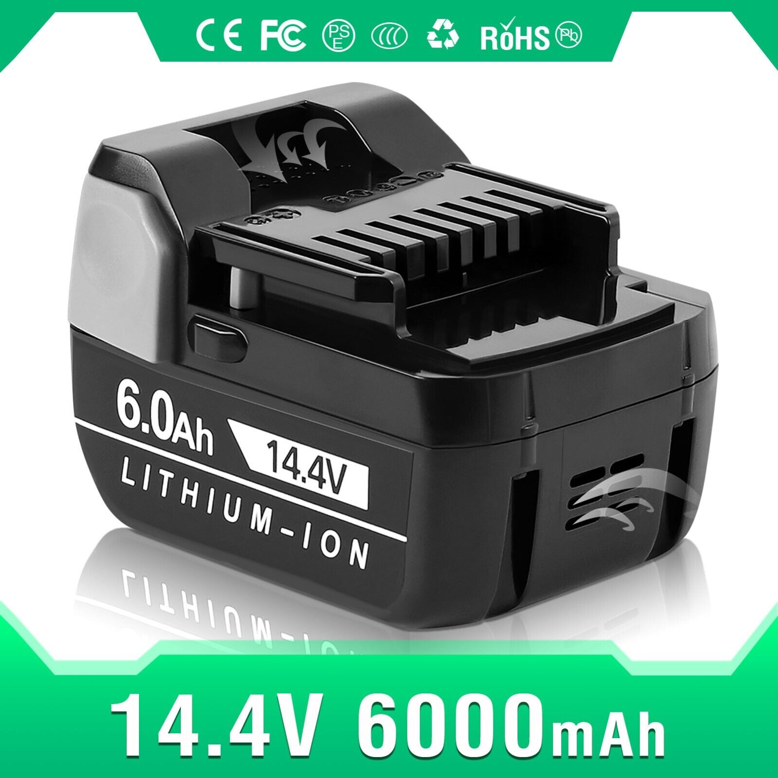 6.0Ah For HITACHI 14.4V Battery BSL1460 Cordless Drills Chainsaws Saws Tools NEW