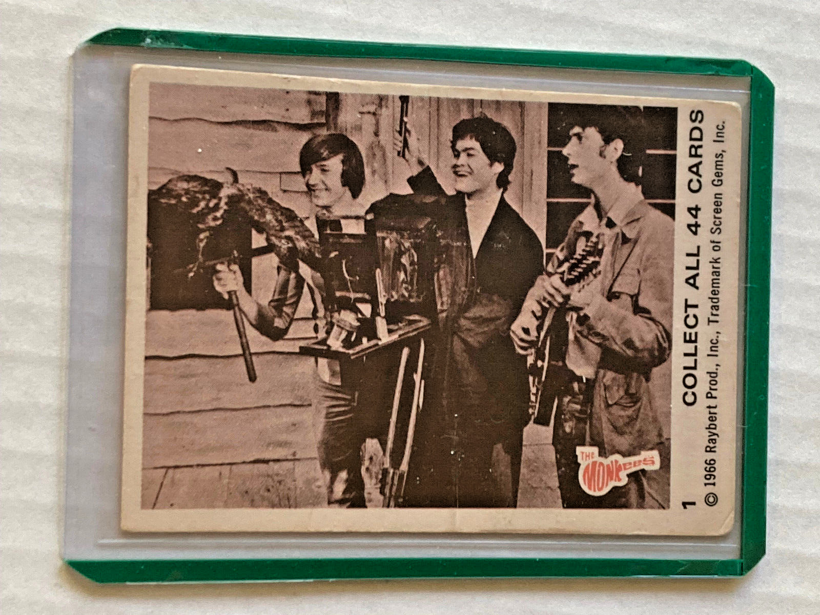 1966 Raybert Productions The Monkees Sepia #1 Vintage Card VG