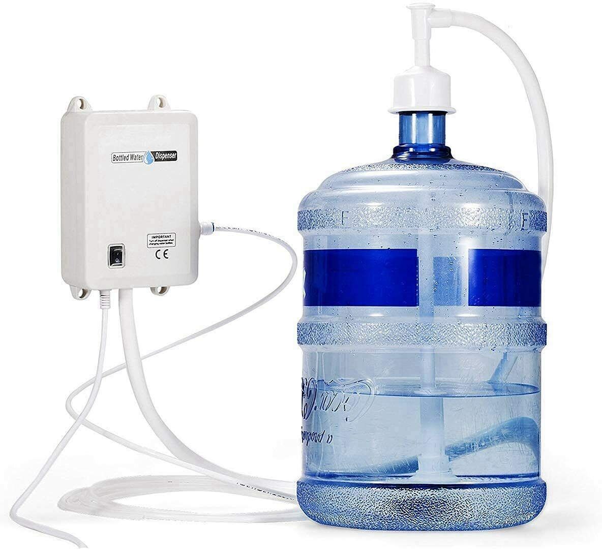 TDRFORCE Portable Bottled Water Dispenser Filter Purifier Pump System 1GPM 40PSI
