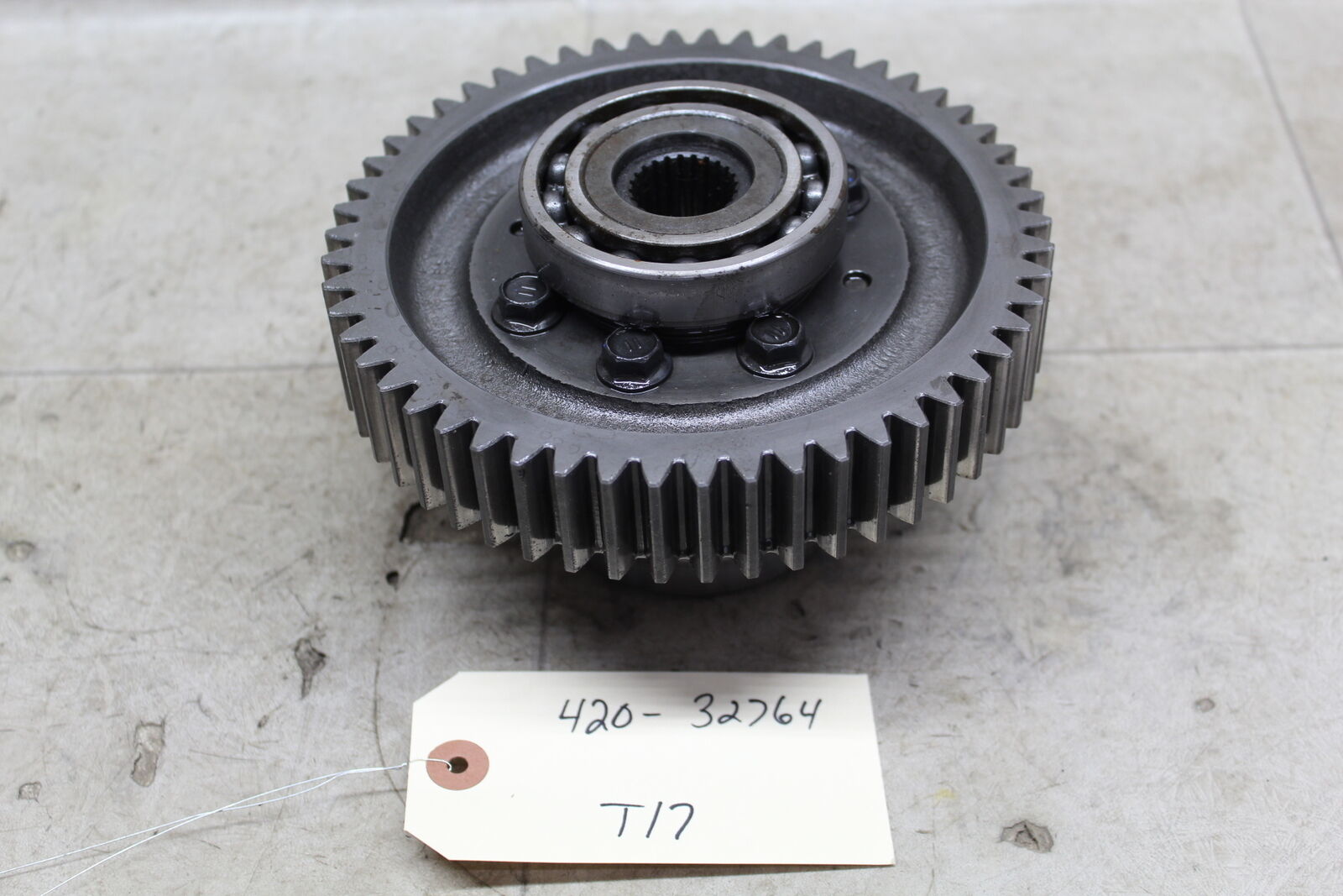 2013 Kubota Rtv400 Rear Back Differential Diff Ring Gear Spider Gears Assembly