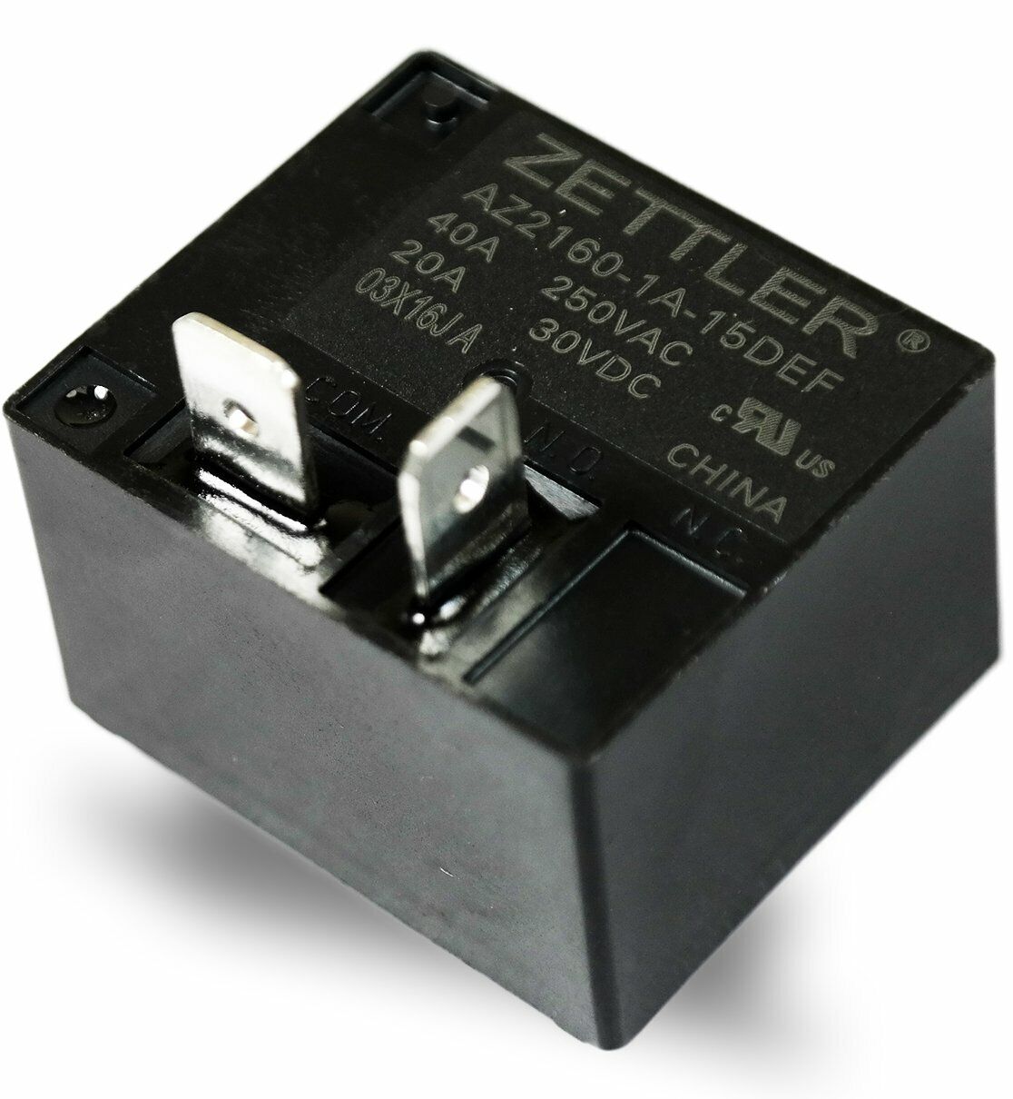 ( Pack of 2)  American Zettler AZ2160-1A-15DEF - 40 A Miniature Power Relay