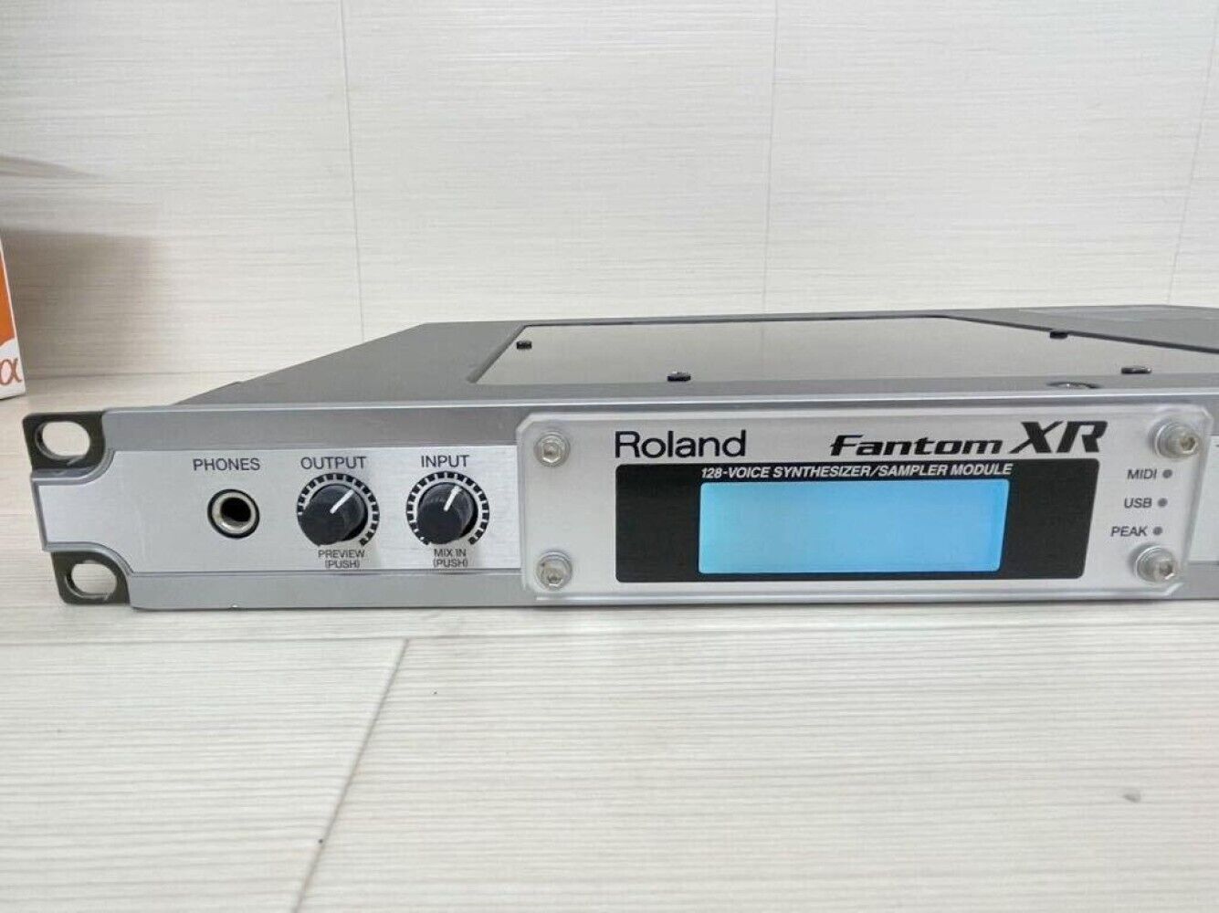 ROLAND FANTOM-XR Synth Sampler Rack Sound Module 128-Voice Confirmed as is