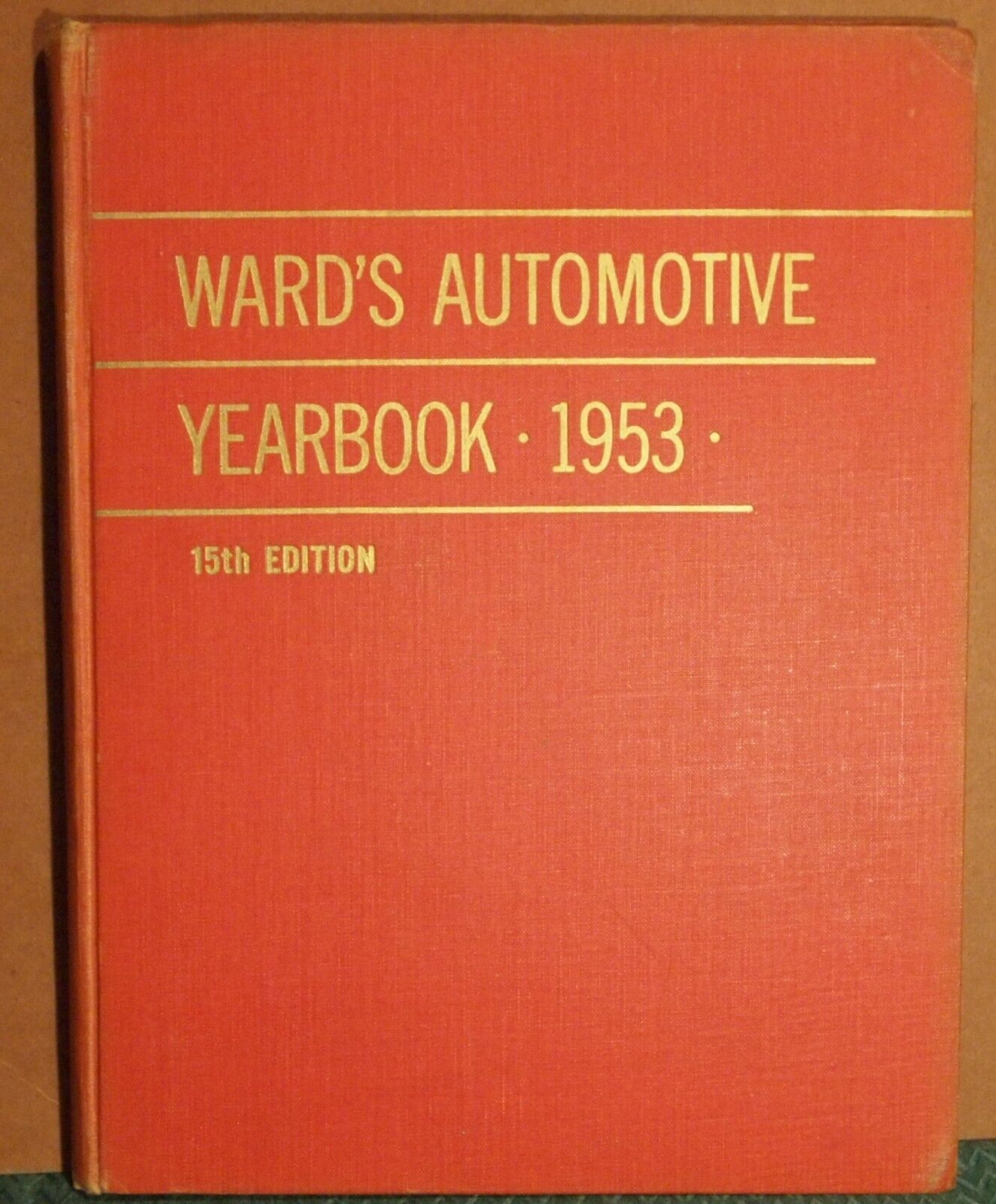 1953 WARD'S AUTOMOTIVE YEARBOOK 15th edition WARDS-10