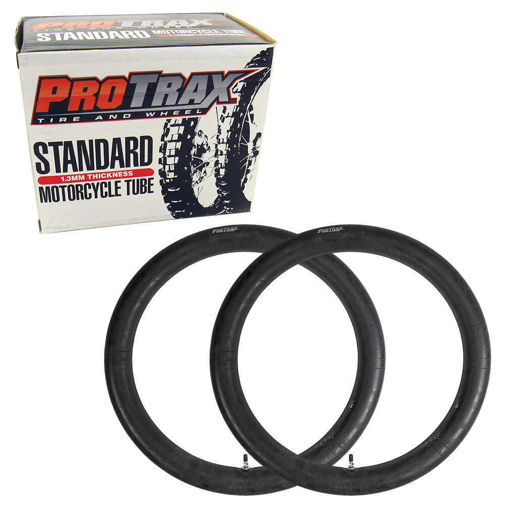 Protrax Motorcycle Standard Inner Tire Tube Set (2) 1.3mm 2.75-3.00 x 21\