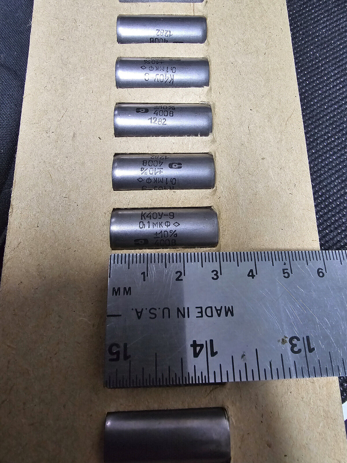 2pcs 0.1uf -400V PIO capacitors Matched pair K40Y-9