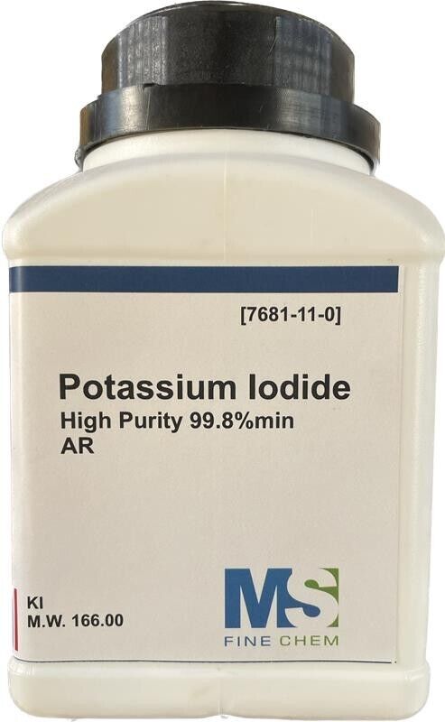 Potassium  Iodide, High Purity USP Crystals/Powder - 500 Grams  Laboratory Grade
