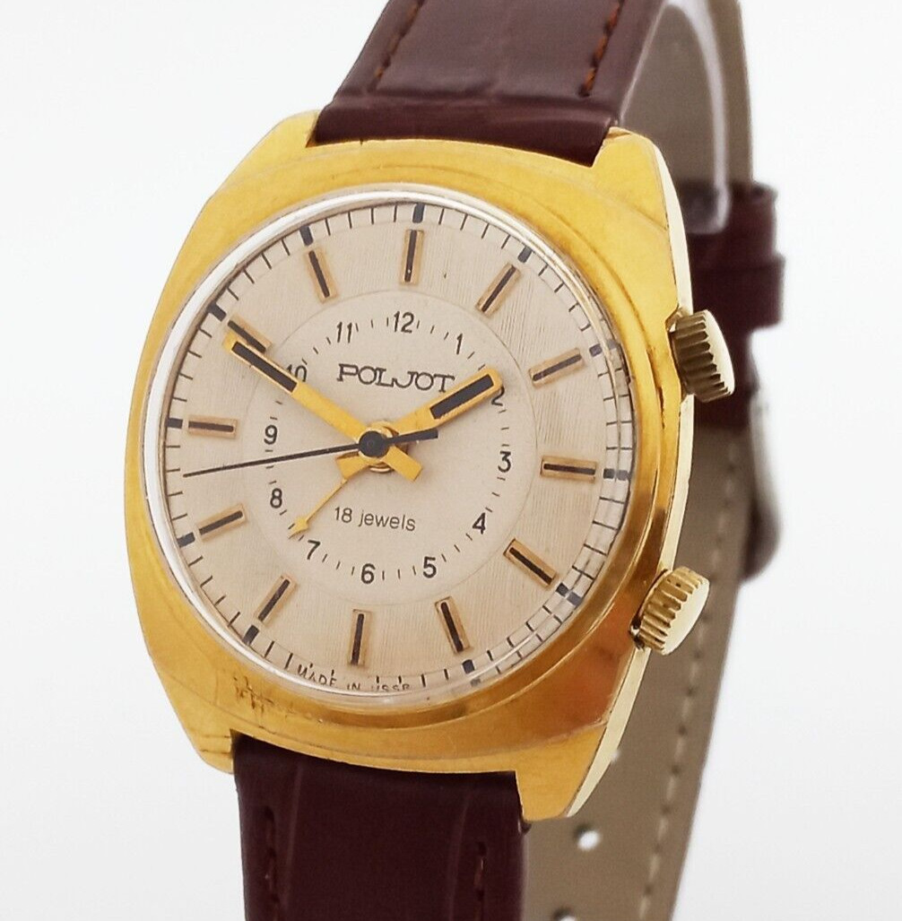 Poljot Alarm Signal Original Vintage wristwatch Rare Soviet Ussr watch #15