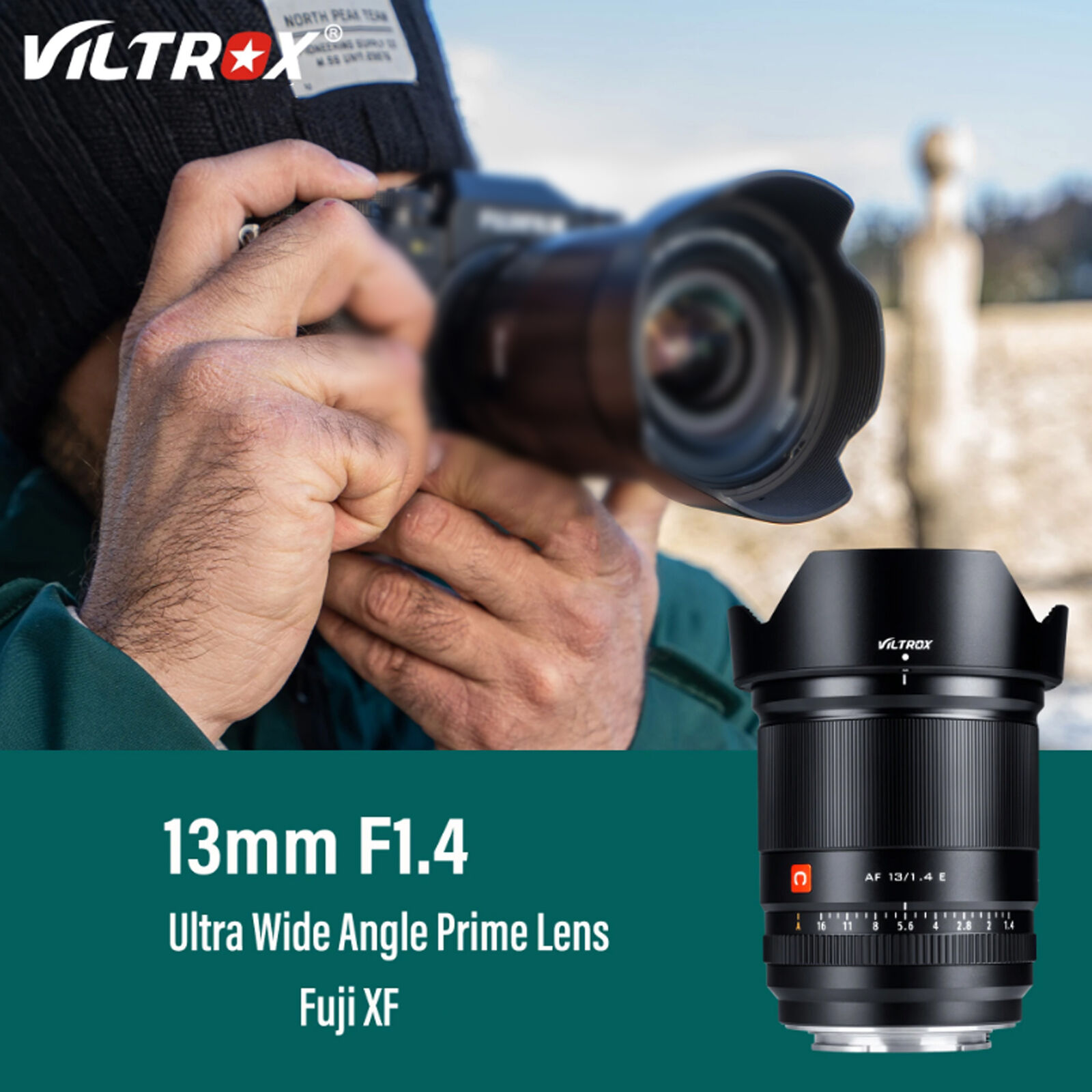 VILTROX 13mm f/1.4 F1.4 Fuji x Mount Ultra Wide Angle APS-C AF Lens Fujifilm USA