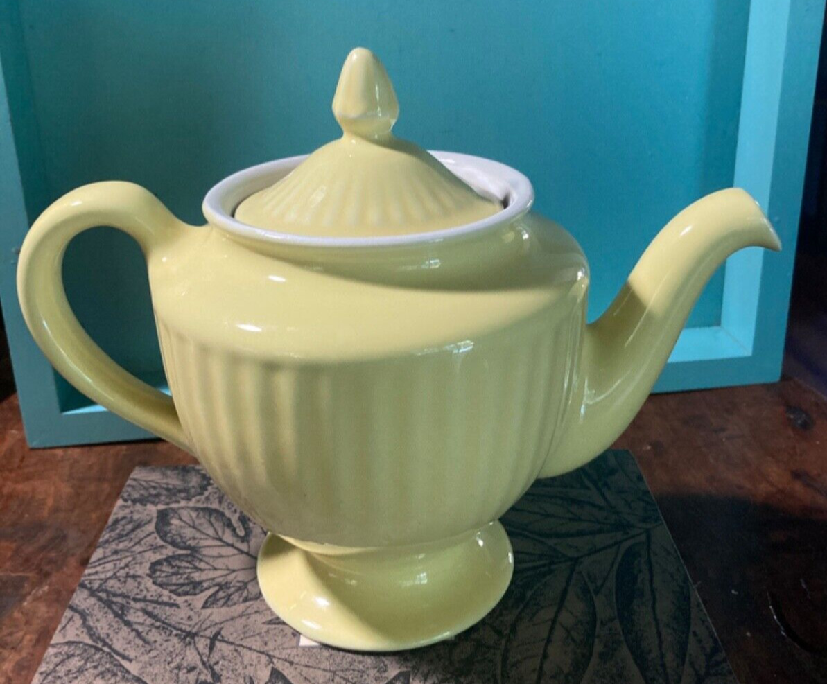 Vintage Hall Yellow Teapot
