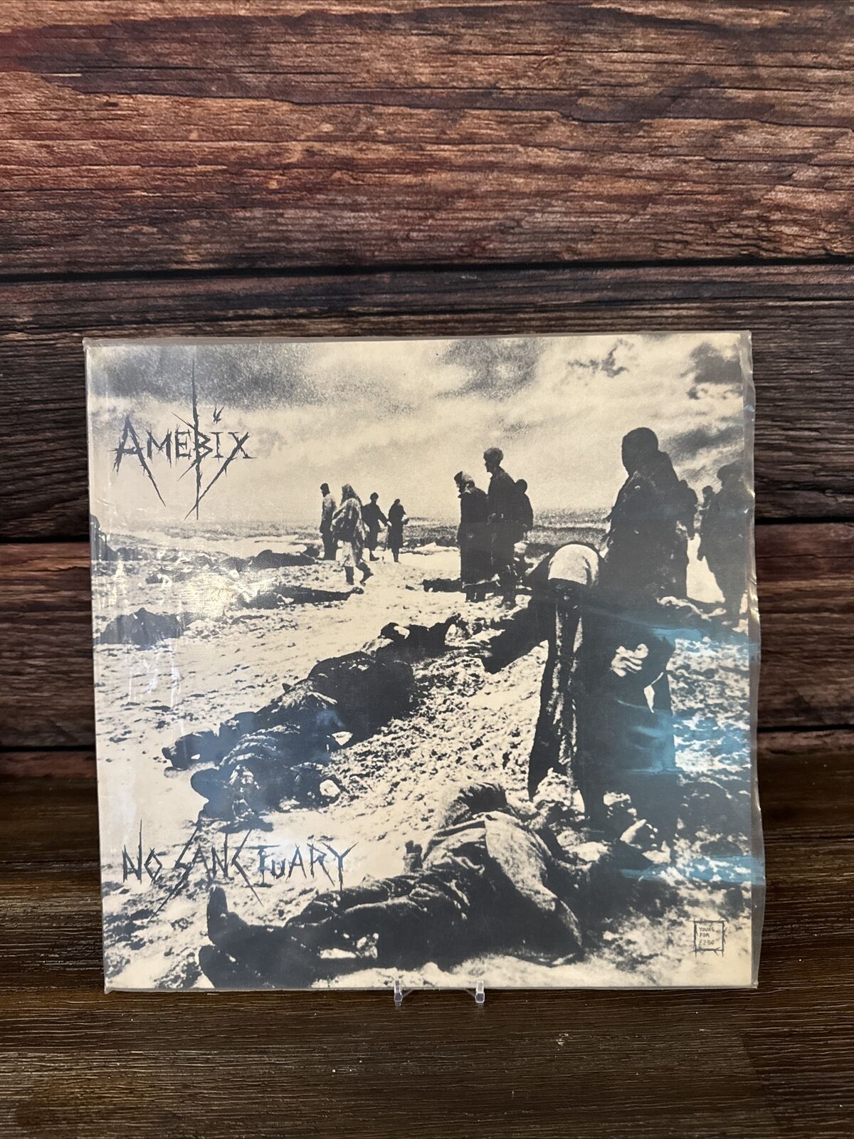 Amebix - No Sanktuary LP Vinyl Excellent Rare