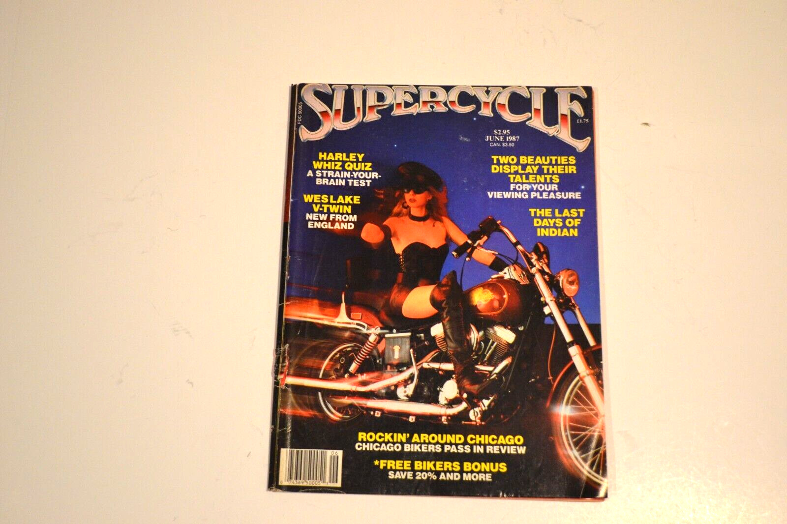 June 1987  Super Cycle  Vintage Motorcycle Magazine