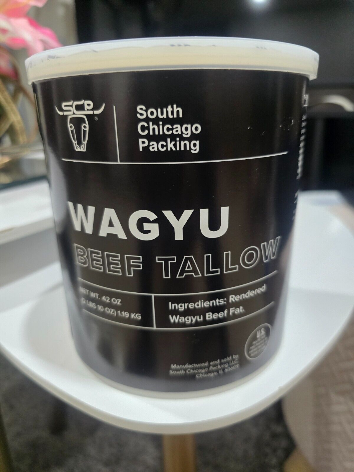South Chicago Packing Wagyu Beef Tallow, 42oz 2lbs .