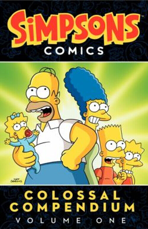 Simpsons Comics Colossal Compendium Volume 1 Paperback Matt Groen