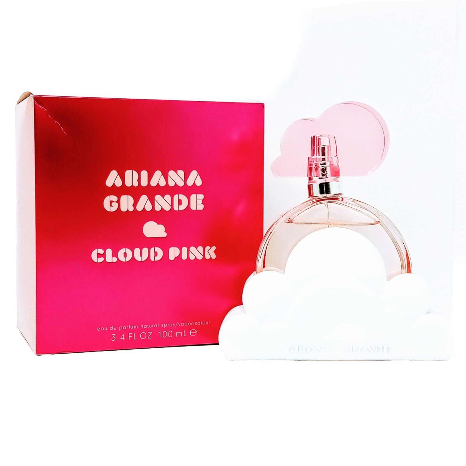 Ariana Grande Cloud Pink - Charming 3.4oz Eau de Parfum, Sealed