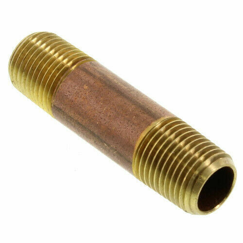 104 Plumbing 3/4x5 1/2 Brass Pipe nipple Lead Free