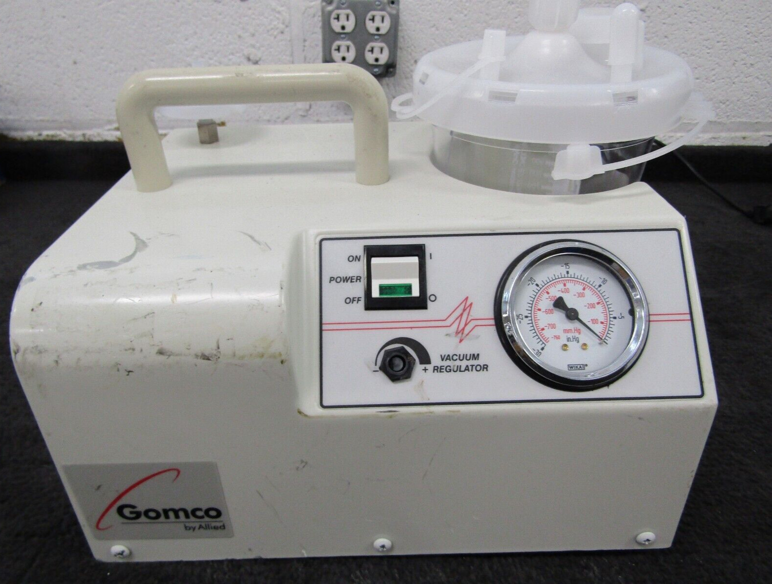 Allied Healthcare GOMCO Portable Aspirator Vacuum Pump Model 4005