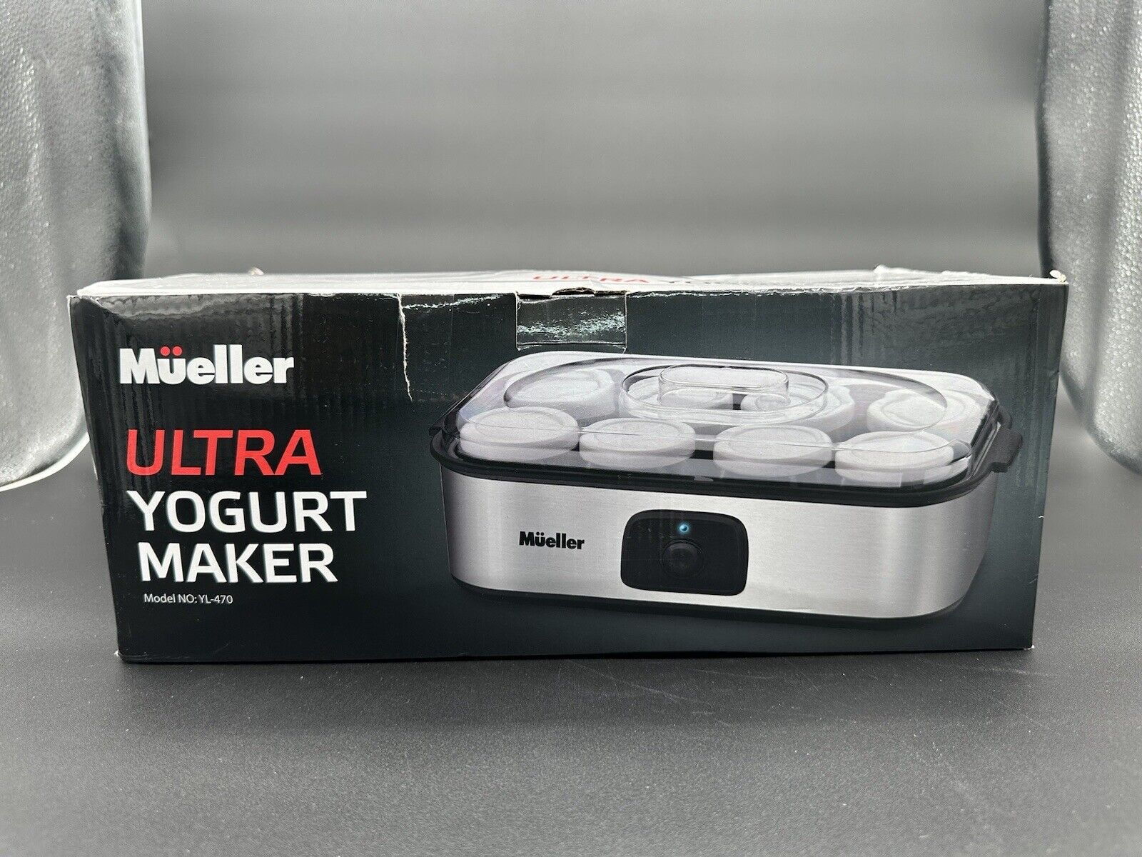 NIB Mueller Ultra Yogurt Maker, Model NLY-1470, Homemade, Fresh, Natural