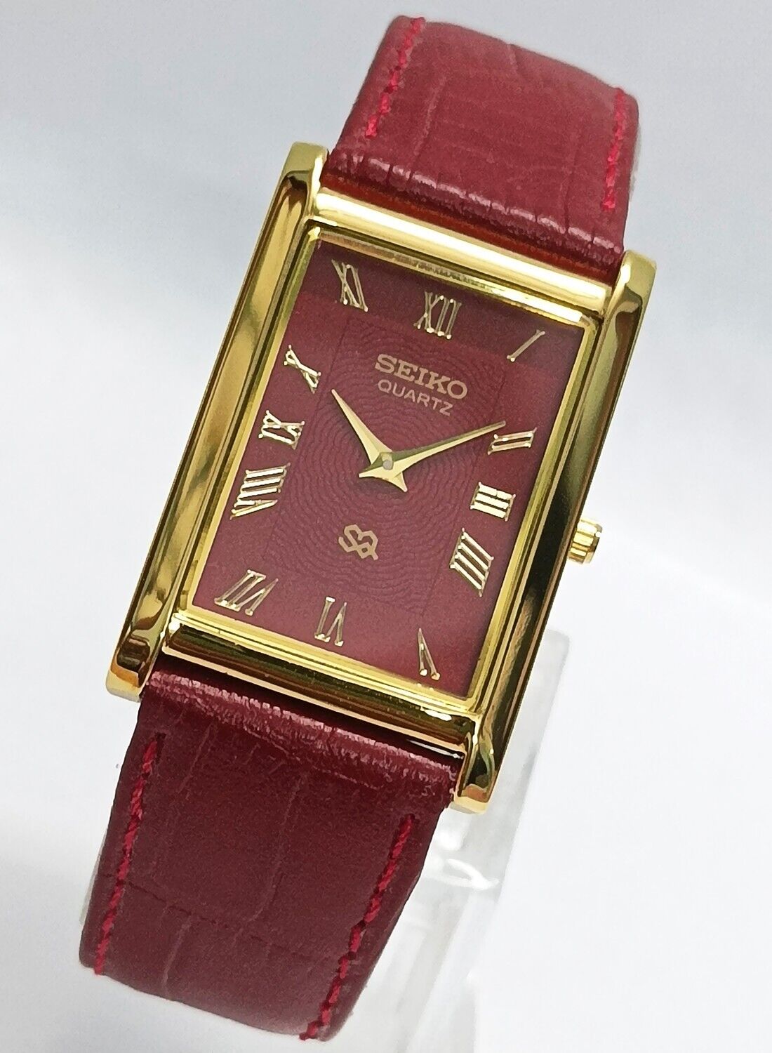 NEW OLD STOCK - RARE - Vintage Slim Tank Men\'s Quartz Japanese Wrist Watch