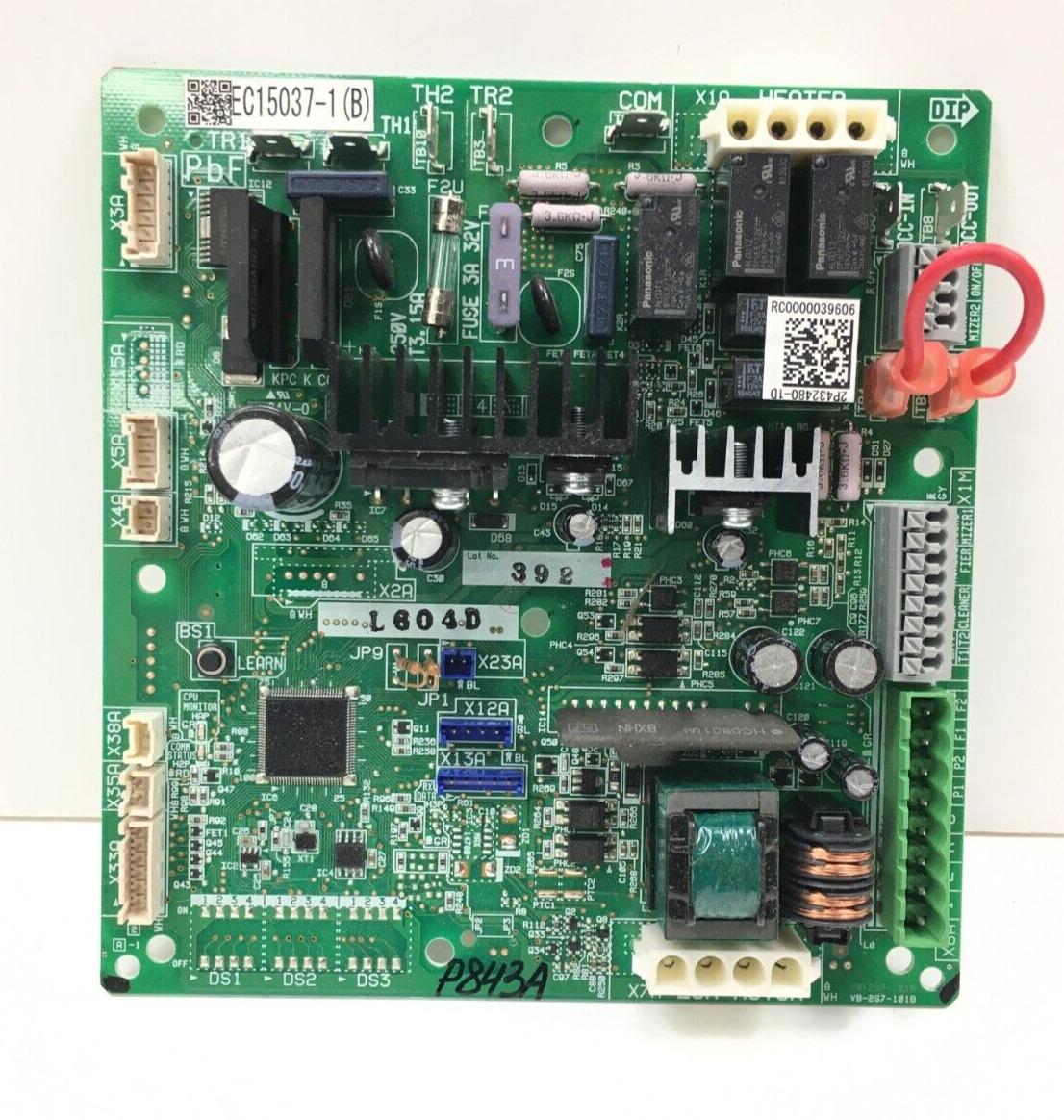 Daikin Circuit Control Board HVAC EC15037-1 (B) 2P432480-1D  used #P843A