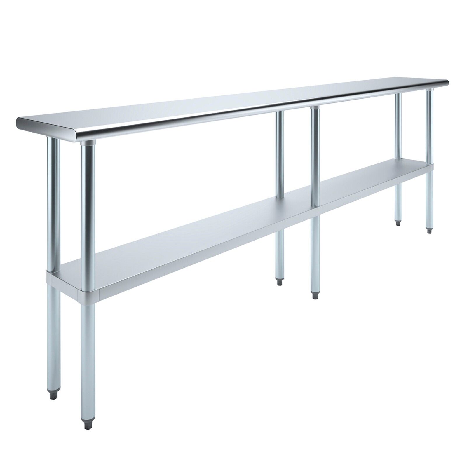 14 in. x 96 in. Stainless Steel Work Table | Metal Utility Table