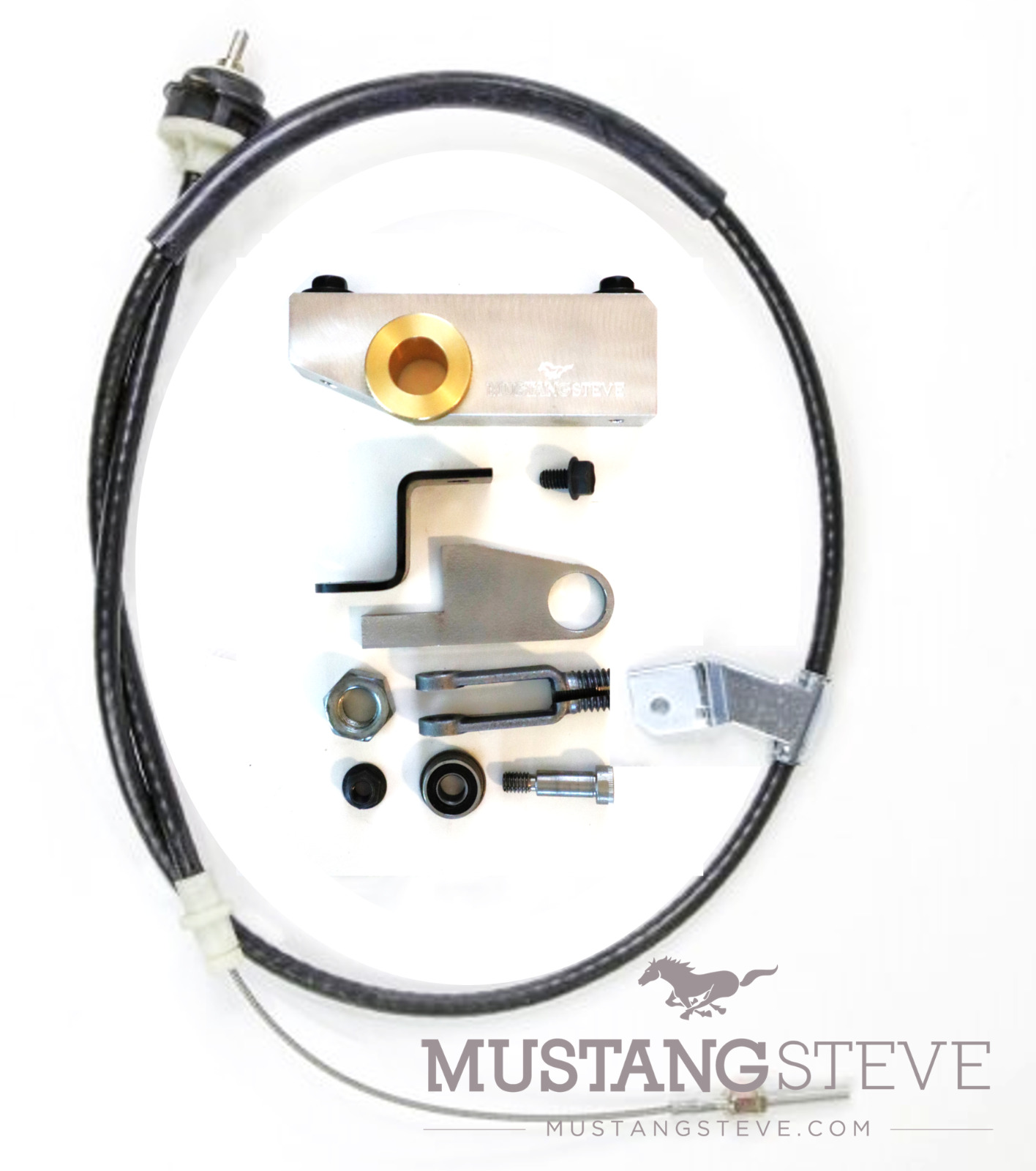 Cable Clutch Conversion Ford Mustang 1969-1970 T5 Cable Conversion