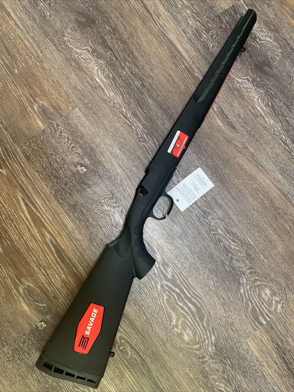 Savage Axis  Short Action Factory Synthetic Stock HEAVY BARREL