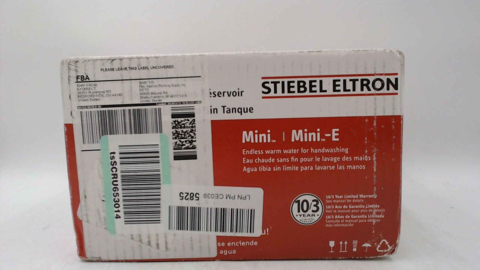 Stiebel Eltron 231045 Mini 2 Point of Use Tankless Electric Water Heater