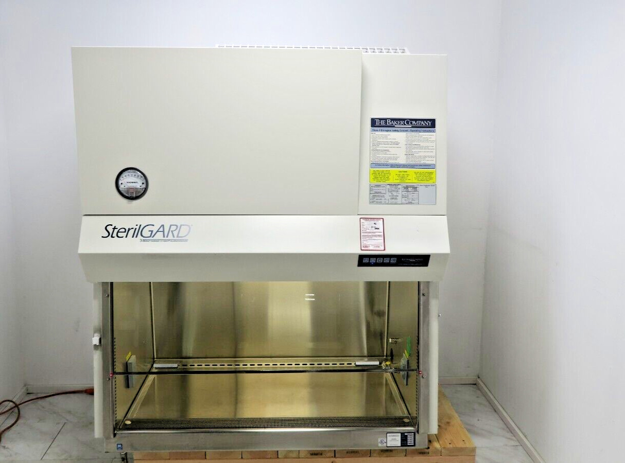 Baker SterilGARD  SG 403A-HE  Biological Safety Cabinet With UV and  Stand