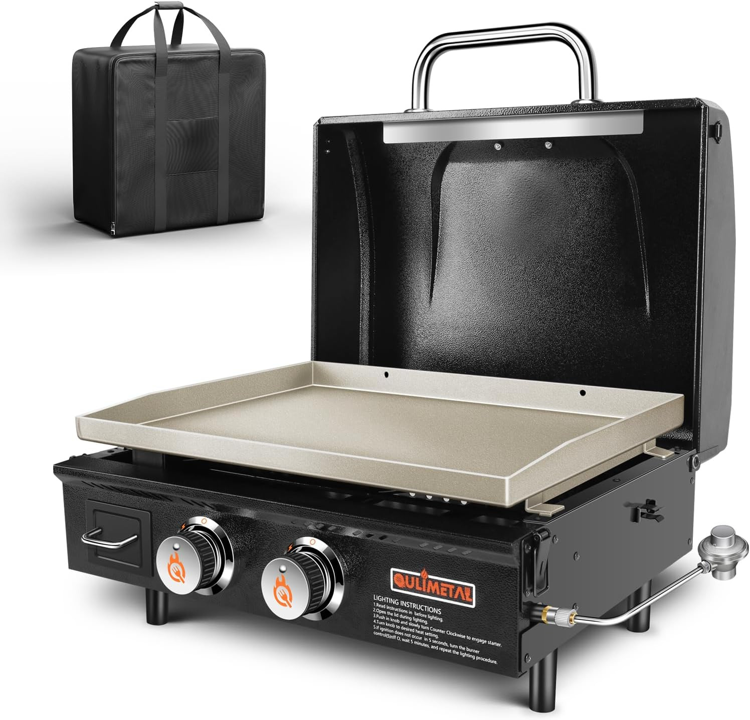 Portable Camping Griddle Flat Top Grill 22\