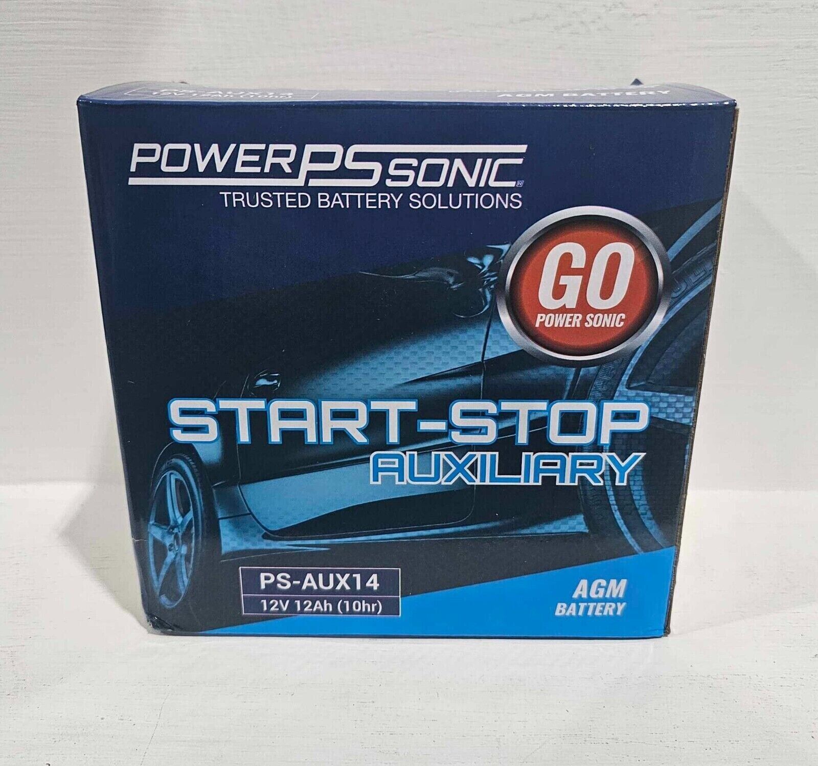 PowerSonic PS-AUX14     AUX14 Battery AGM - FRESH STOCK    5.71 x 5.91 x 3.43 in