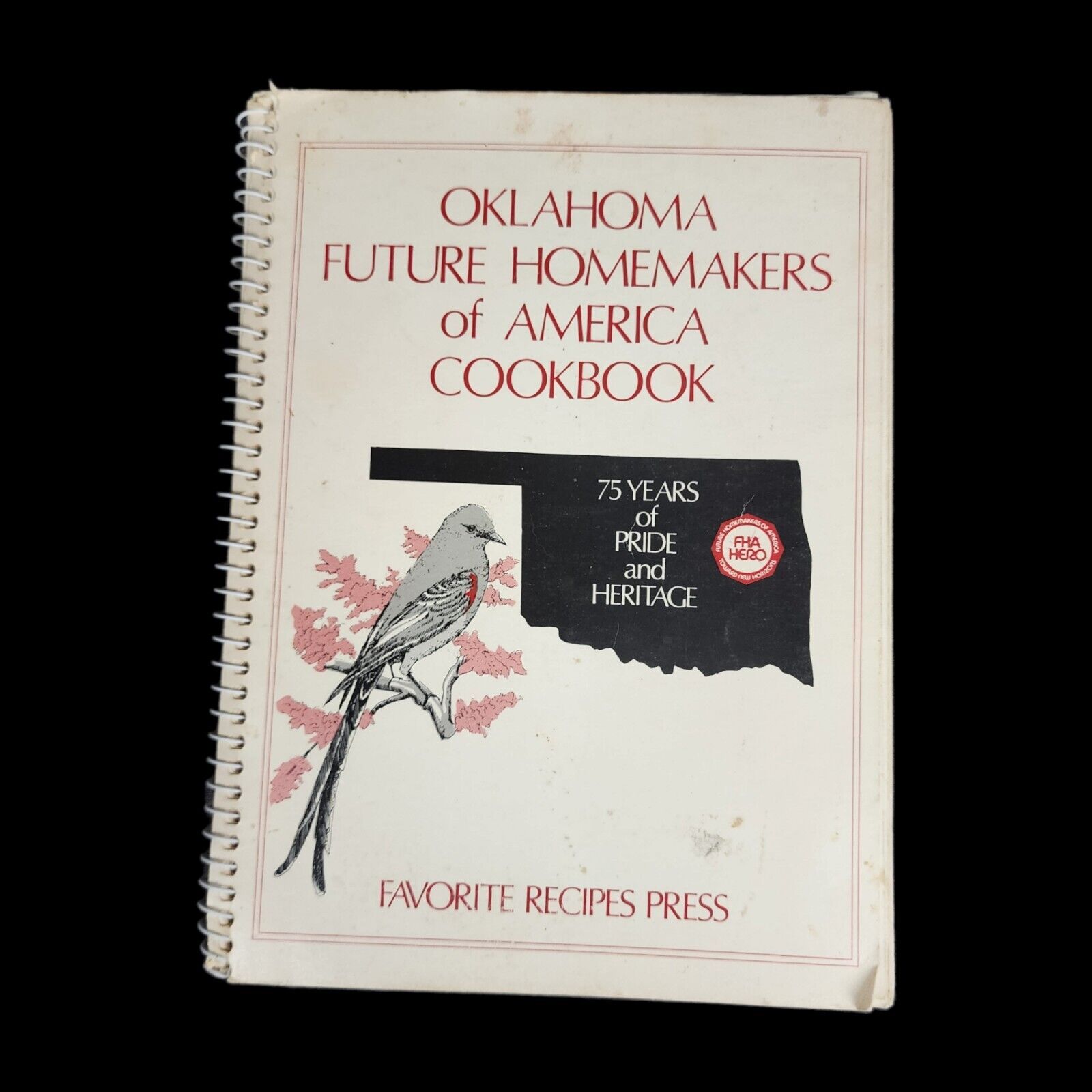 Oklahoma Future Homemakers of America Heritage Anniversary Cookbook FHA/HERO