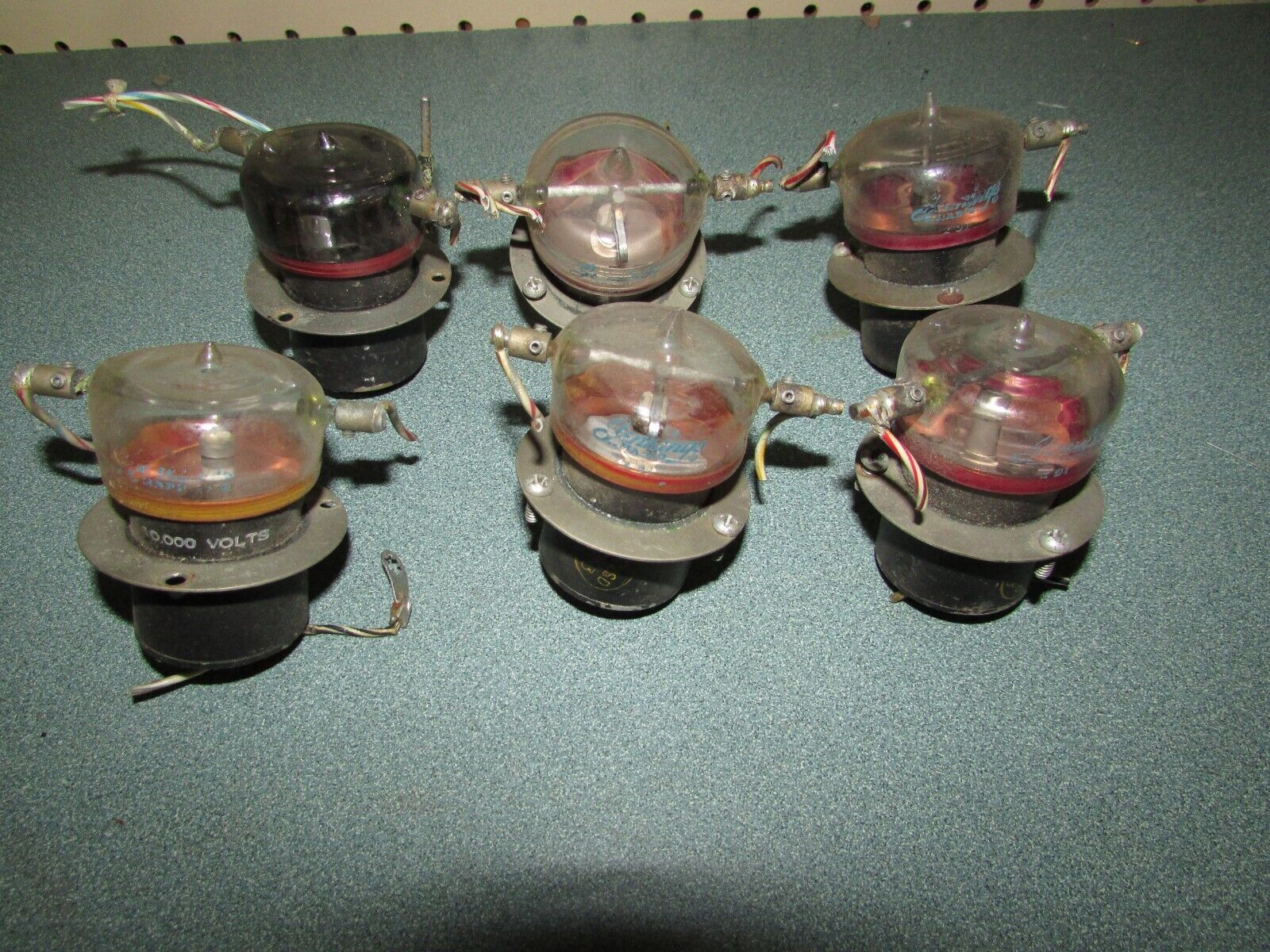 Lot of 6 Jennings Vacuum Relays CVA163 CVA922 CVSD253