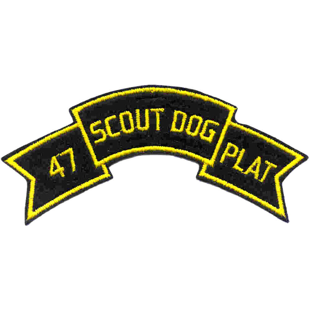 47th Infantry Scout Dog Platoon Patch