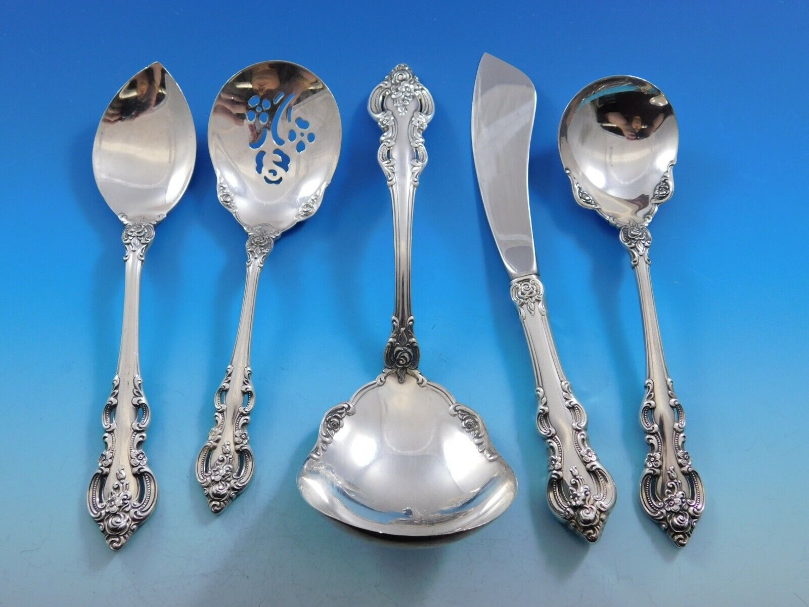 El Grandee by Towle Sterling Silver Essential Serving Set Small 5-piece