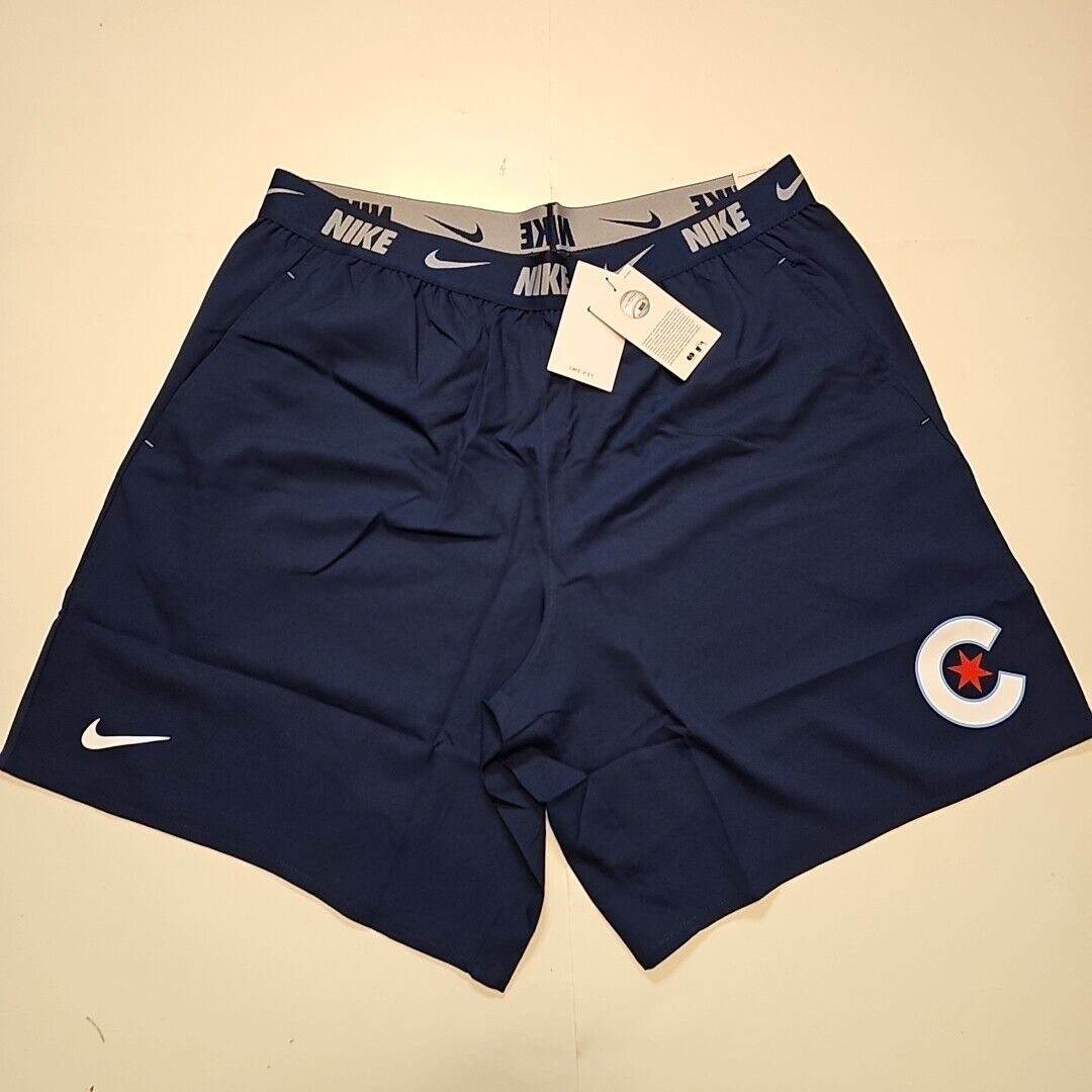 NWT Chicago Cubs Nike Dri-Fit City Connect Performance Shorts Men\'s 2023 3XL New