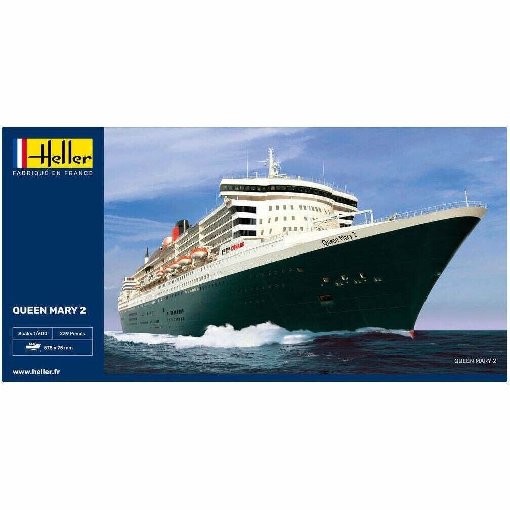 Heller 1:600 scale model kit - Queen Mary 2 	 HEL80626
